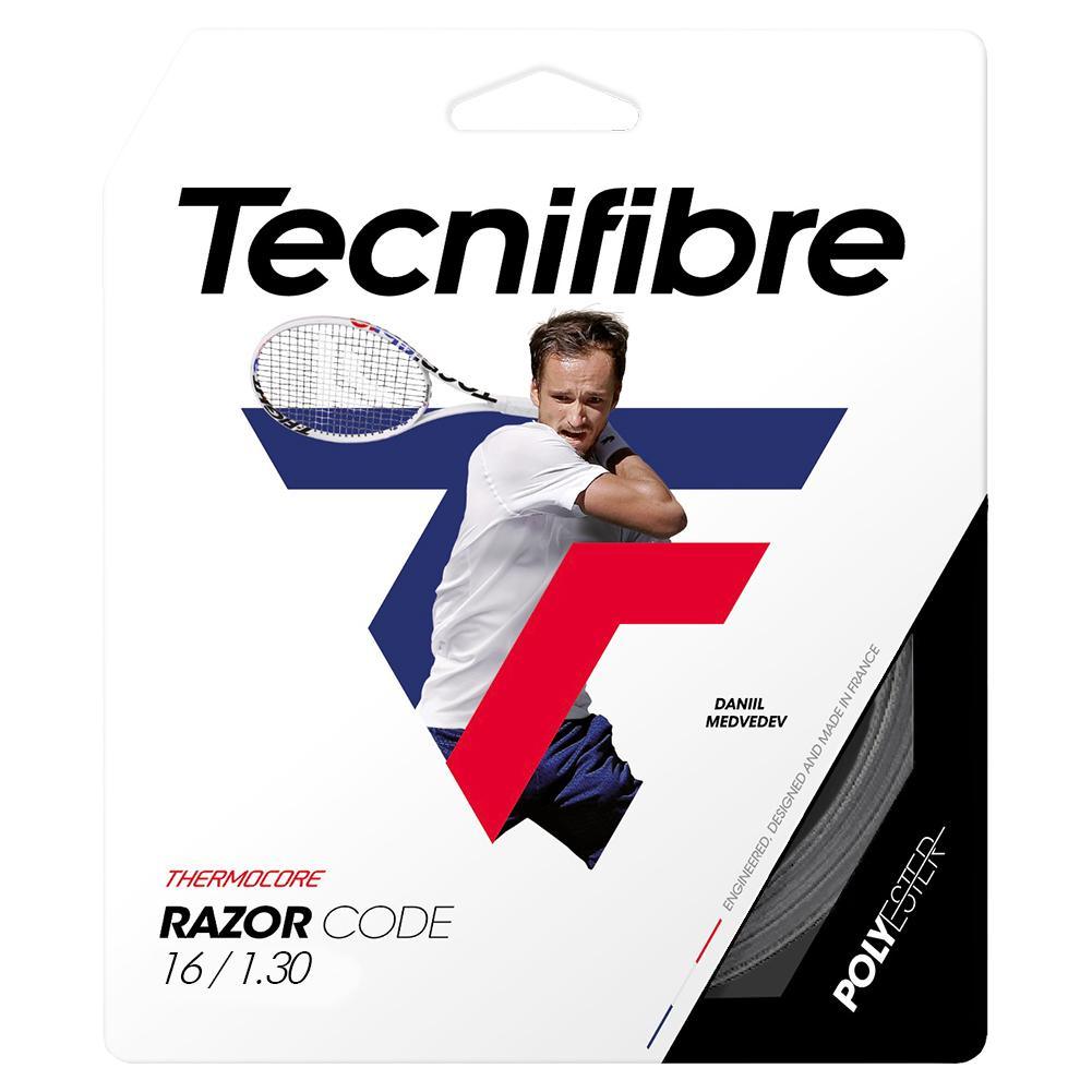 Razor Code 1.30MM/16G Tennis String Carbon Strings Tecnifibre
