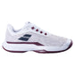Mens Jet Tere 2 All Court Tennis Shoes White and Port Royale Footwear Babolat