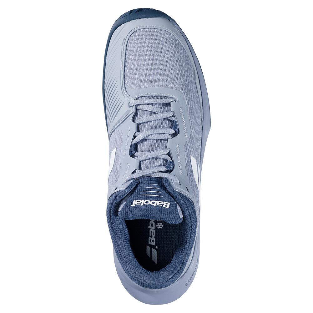 Men`s SFX 4 Tennis Shoes Grey and White Footwear Babolat
