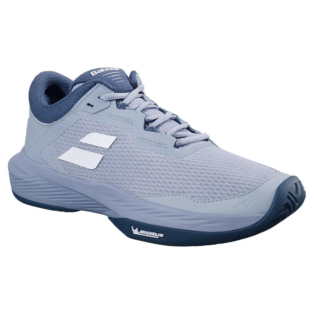 Men`s SFX 4 Tennis Shoes Grey and White Footwear Babolat