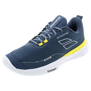 Men`s SFX Evo Tennis Shoes Dark Grey and White Footwear Babolat