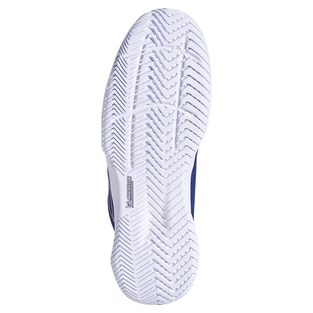 Men`s SFX Evo Tennis Shoes Dark Blue and White Footwear Babolat