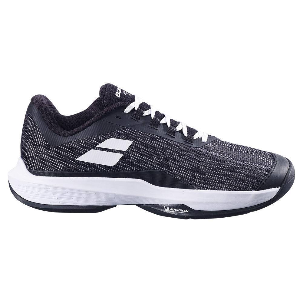 Men`s Jet Tere 2 Tennis Shoes Black and White Footwear Babolat