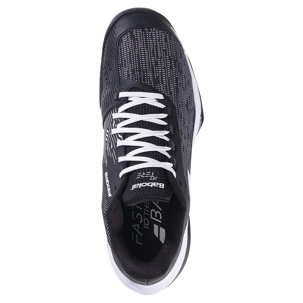 Men`s Jet Tere 2 Tennis Shoes Black and White Footwear Babolat