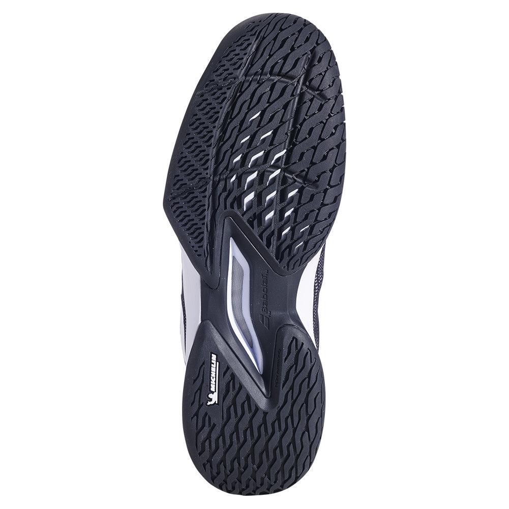 Men`s Jet Tere 2 Tennis Shoes Black and White Footwear Babolat