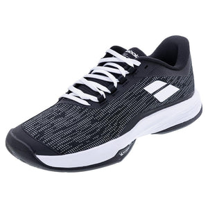 Men`s Jet Tere 2 Tennis Shoes Black and White Footwear Babolat