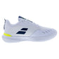 Men`s SFX Evo Pickleball Shoes White and Estate Blue Footwear Babolat