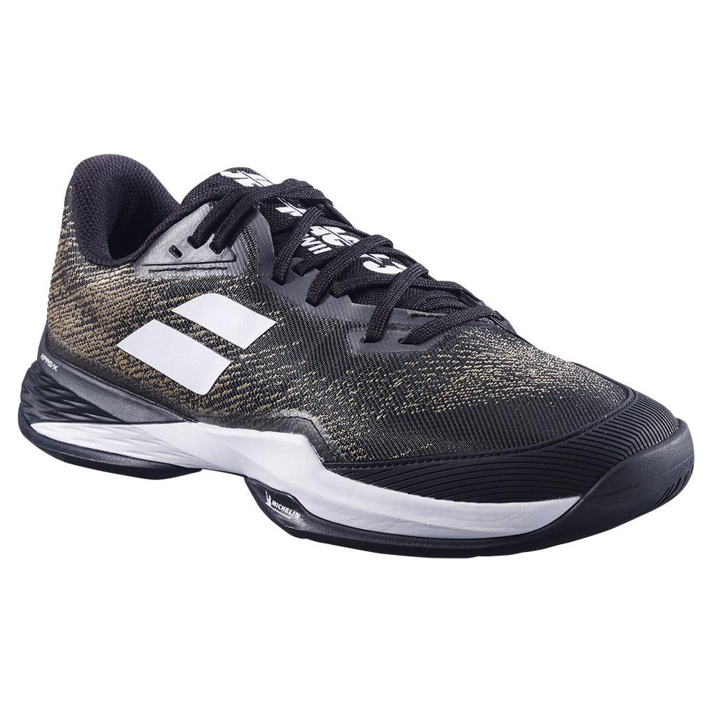 Men`s Jet Mach 3 Tennis Shoes Black and White Footwear Babolat