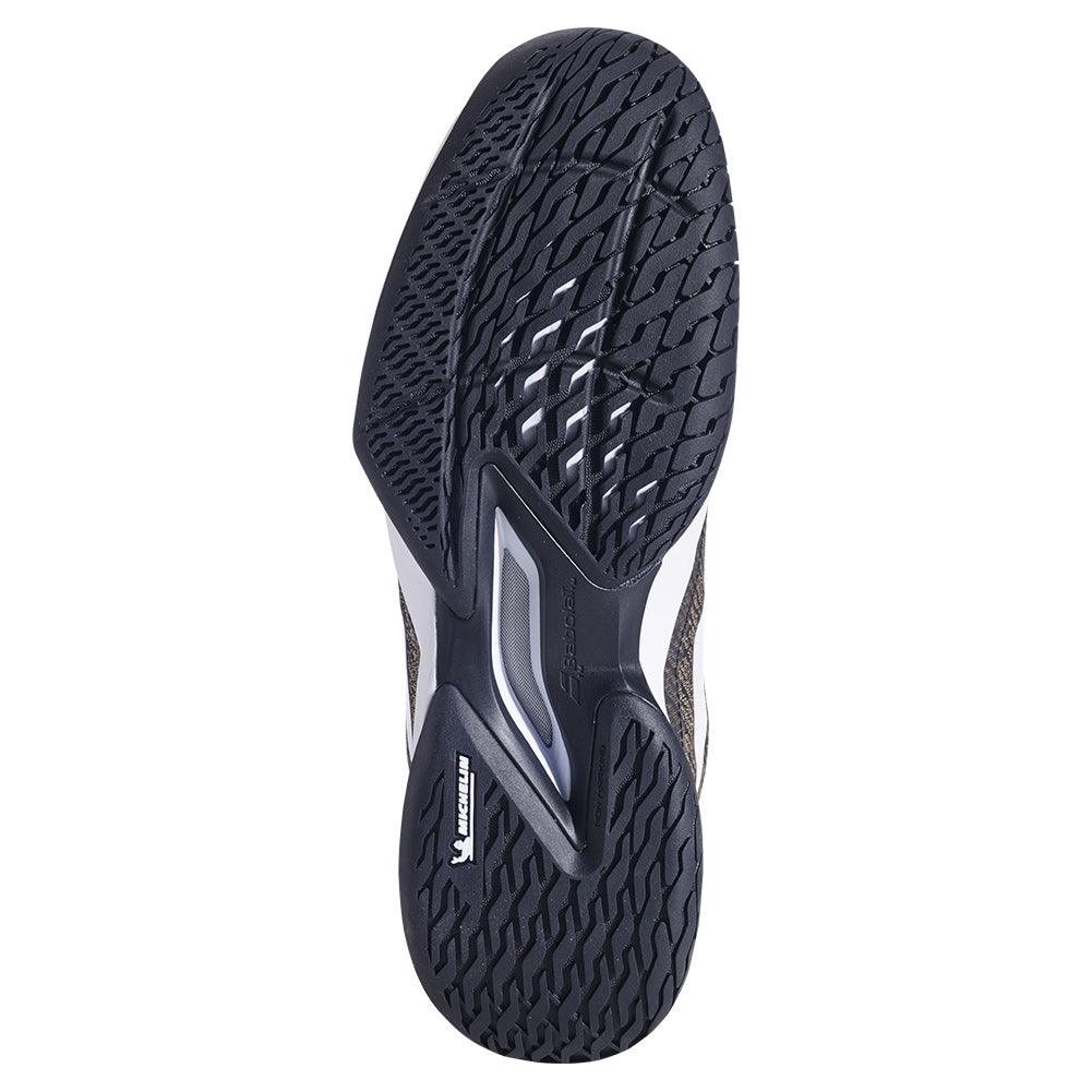 Men`s Jet Mach 3 Tennis Shoes Black and White Footwear Babolat