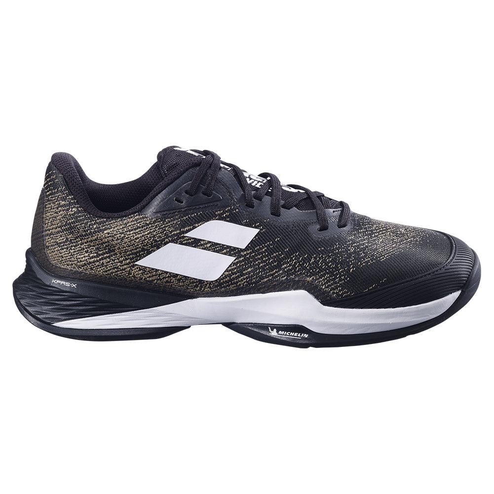 Men`s Jet Mach 3 Tennis Shoes Black and White Footwear Babolat