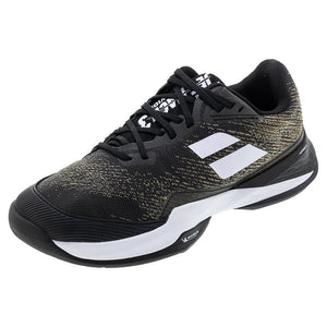 Men`s Jet Mach 3 Tennis Shoes Black and White Footwear Babolat