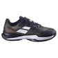 Men`s Jet Mach 3 Wide Tennis Shoes Black and White Footwear Babolat