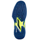 Men`s Jet Mach Pickleball Shoes Fluo Yellow and Estate Blue Footwear Babolat