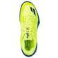 Men`s Jet Mach Pickleball Shoes Fluo Yellow and Estate Blue Footwear Babolat