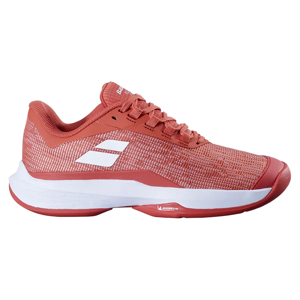 Womens Jet Tere 2 All Court Tennis Shoes Terra Cotta Footwear Babolat