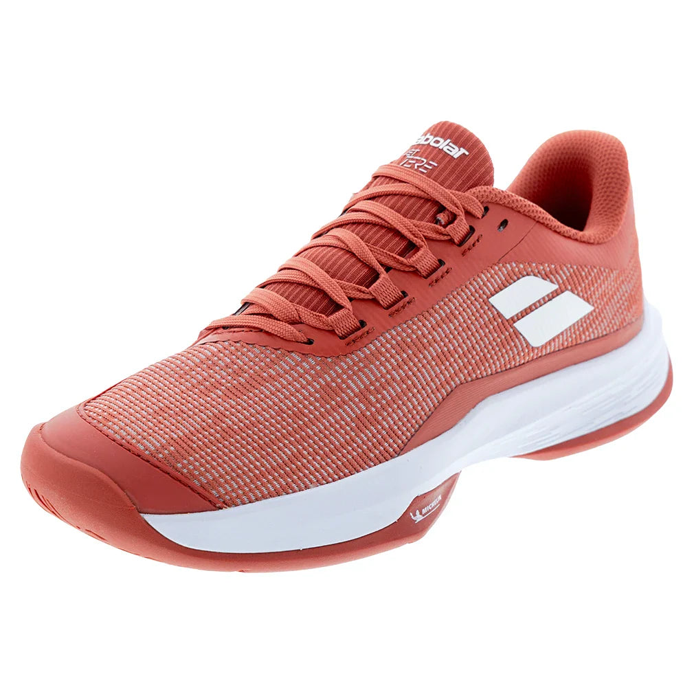 Womens Jet Tere 2 All Court Tennis Shoes Terra Cotta Footwear Babolat