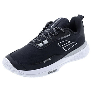 Women`s SFX Evo Tennis Shoes Black and Silver Footwear Babolat