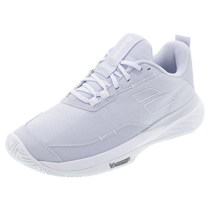 Women`s SFX Evo Tennis Shoes Xenon Blue and White Footwear Babolat