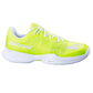 Women`s Jet Mach Pickleball Shoes Fluo Yellow and White Footwear Babolat