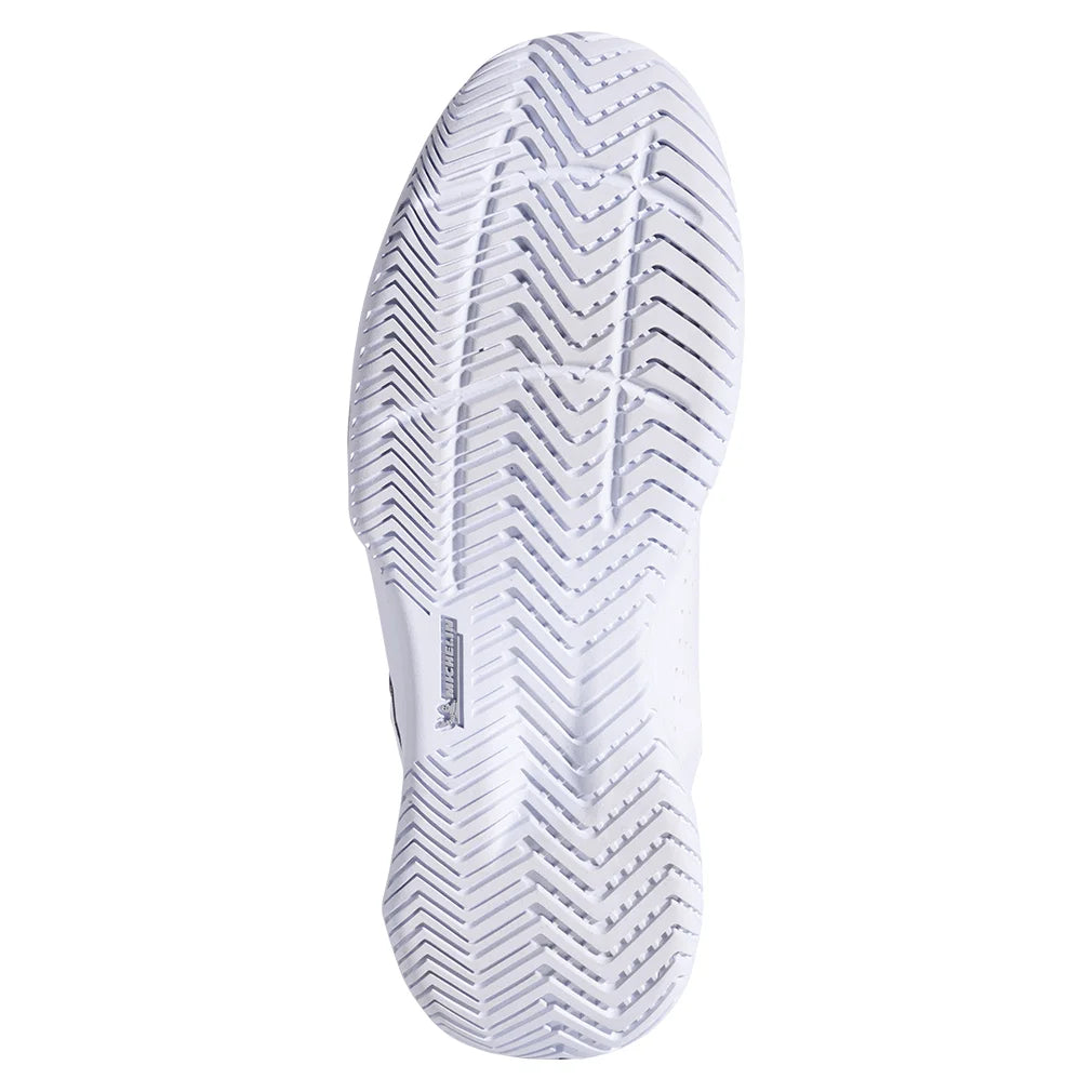 Women`s SFX Evo Wimbledon Tennis Shoes White and After Dark Footwear Babolat