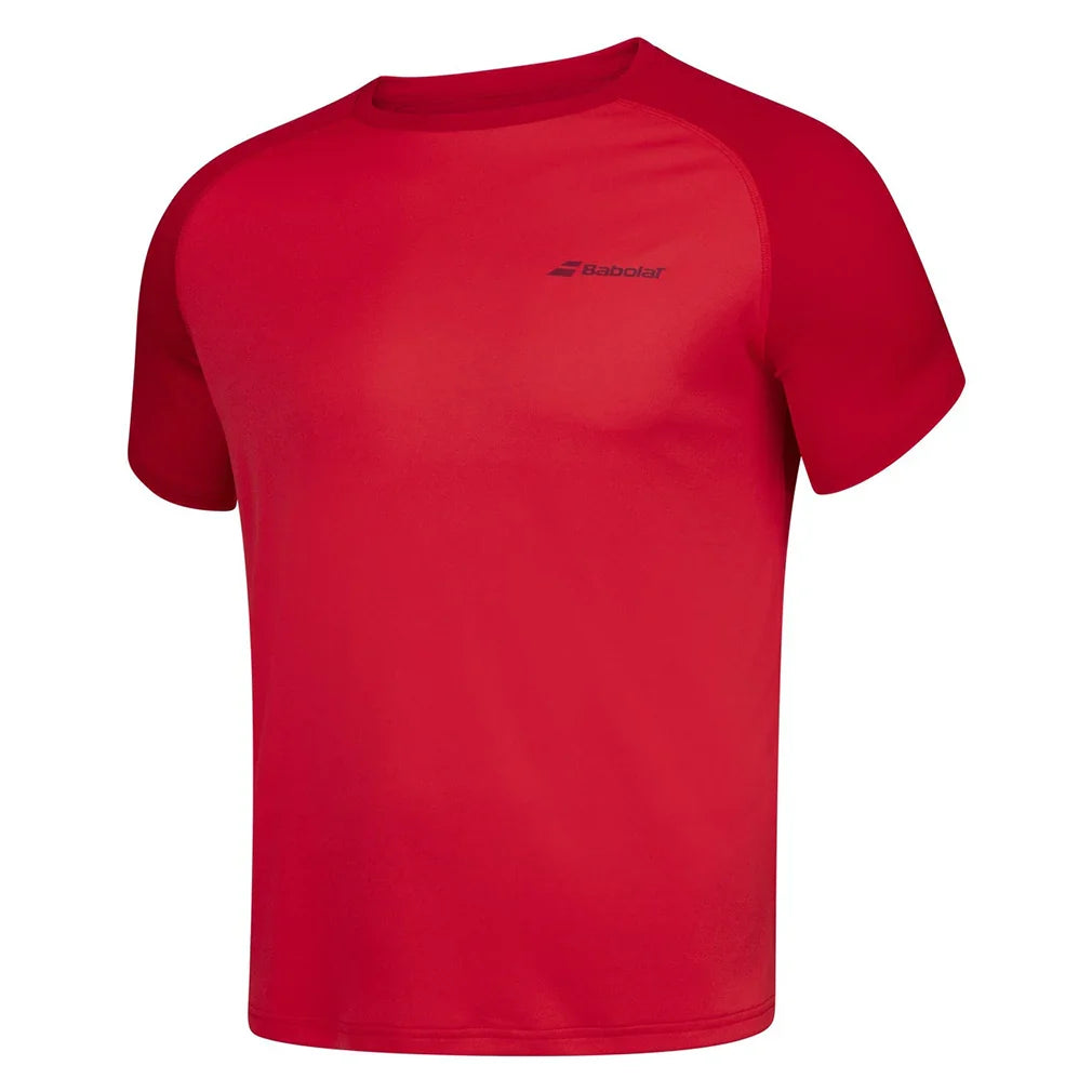 Boys` Play Crew Neck Tennis Tee Apparel Babolat