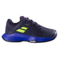 Juniors` Propulse 3 Tennis Shoes Black and Dark Blue Footwear Babolat