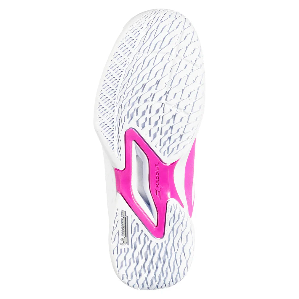 Juniors` Propulse 3 Tennis Shoes Fandango Pink Footwear Babolat