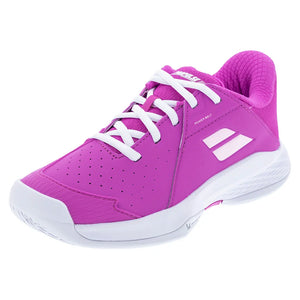 Juniors` Propulse 3 Tennis Shoes Fandango Pink Footwear Babolat