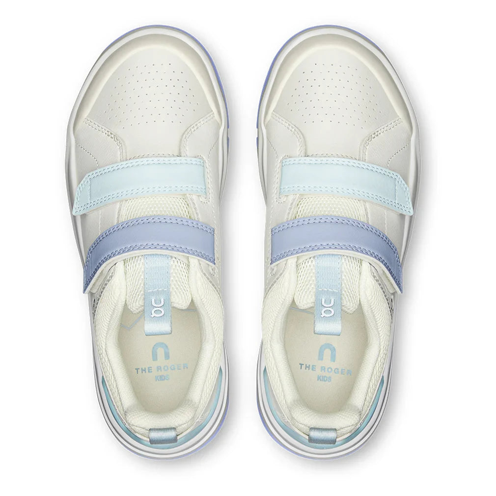 Juniors` THE ROGER Tennis Shoes Ivory and Nimbus Footwear On