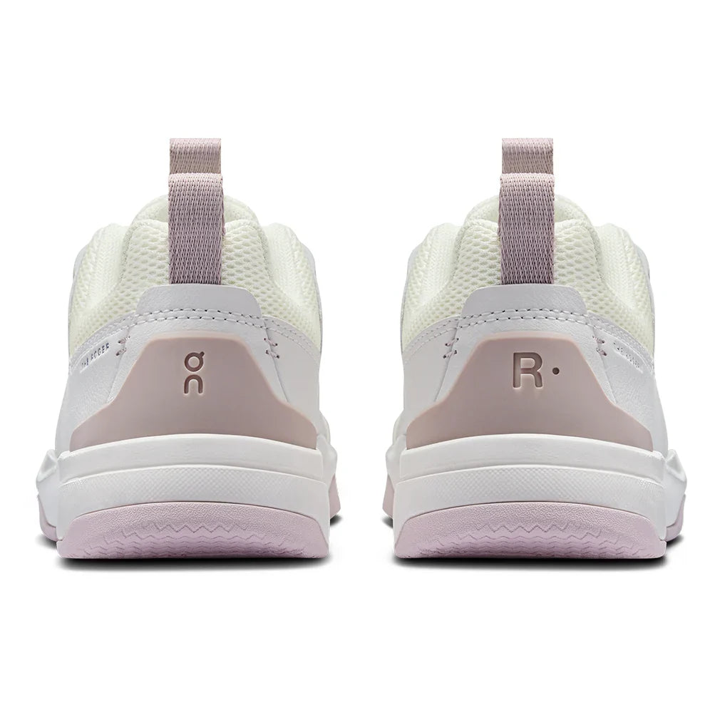 Juniors` THE ROGER Tennis Shoes Ivory and Orchid Footwear On