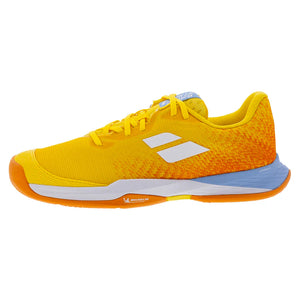 Juniors` Jet Mach 3 Tennis Shoes Yellow Footwear Babolat