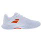 Juniors` Propulse 3 Tennis Shoes White and Coral Footwear Babolat