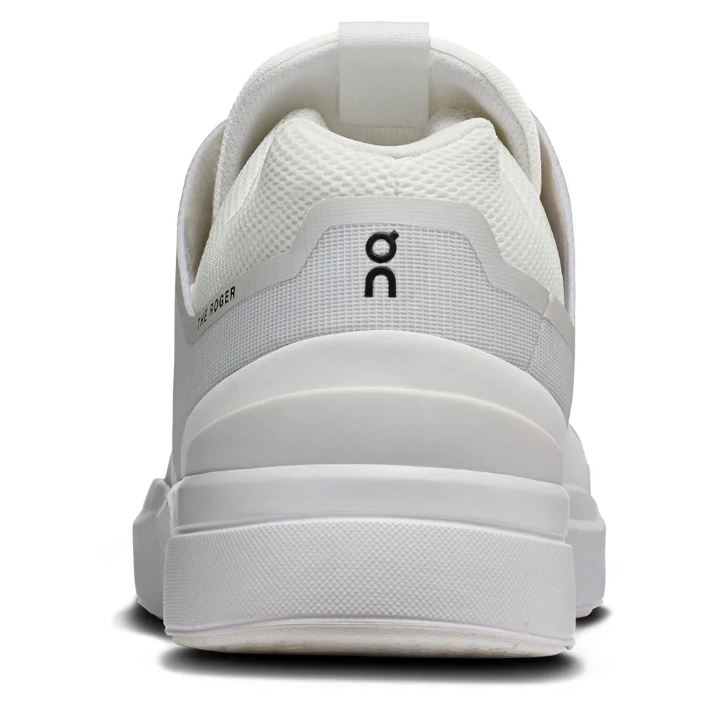 Men`s THE ROGER Spin Shoes White and Black Footwear On