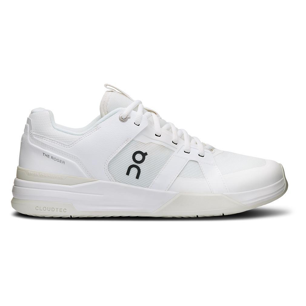 Men's THE ROGER Clubhouse Pro Tennis Shoes White and Ice Footwear On