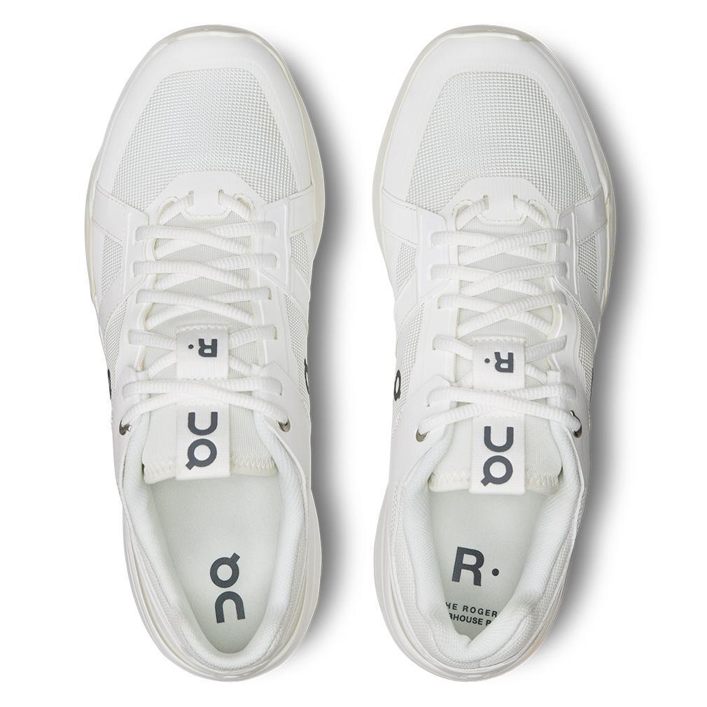 Men's THE ROGER Clubhouse Pro Tennis Shoes White and Ice Footwear On
