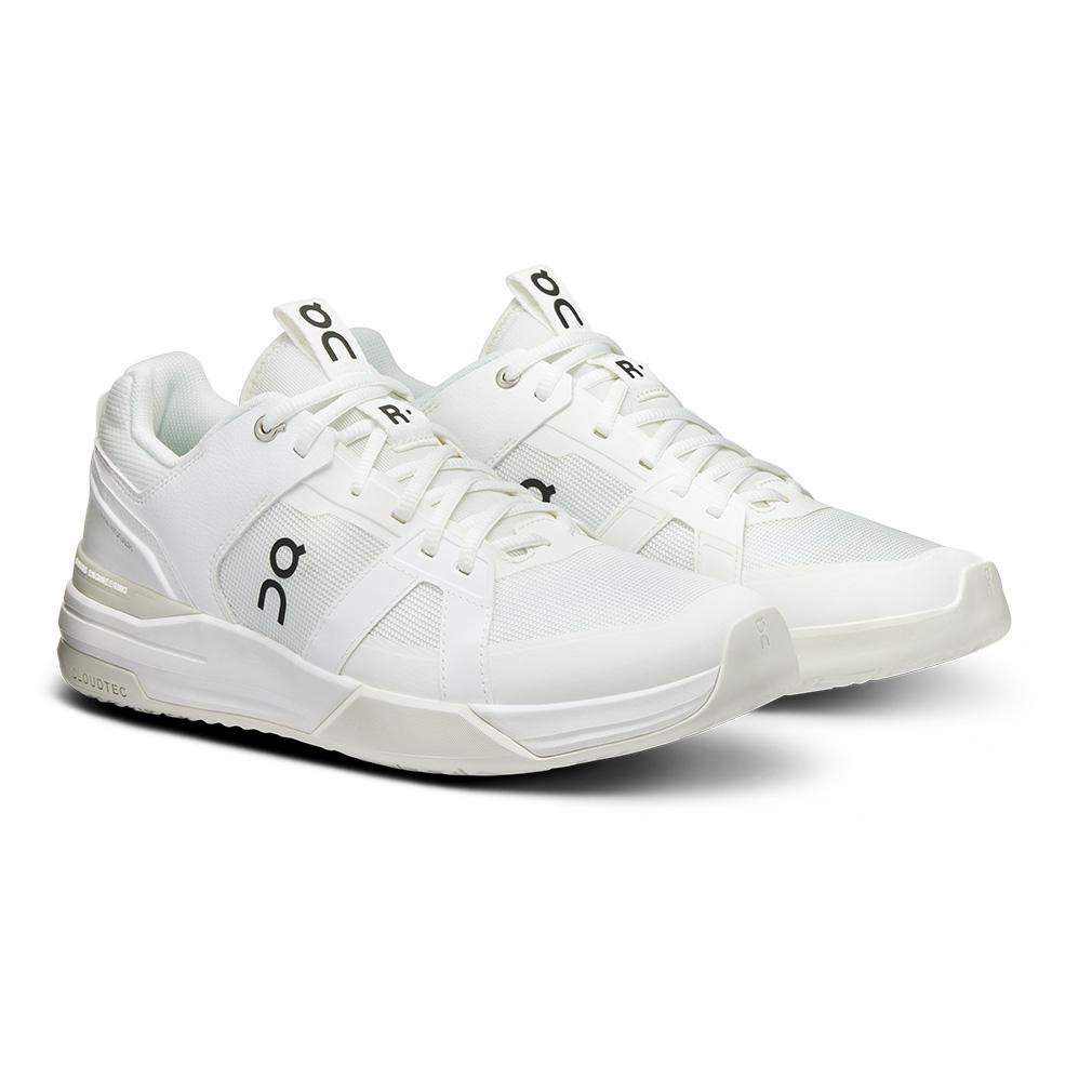 Men's THE ROGER Clubhouse Pro Tennis Shoes White and Ice Footwear On