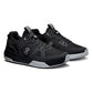 Men`s THE ROGER Clubhouse Pro Tennis Shoes Black and Glacier Footwear On