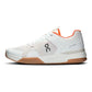 Men`s THE ROGER Clubhouse Pro Tennis Shoes Ivory and Flame Footwear On