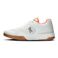 Men`s THE ROGER Clubhouse Pro Tennis Shoes Ivory and Flame Footwear On