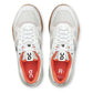 Men`s THE ROGER Clubhouse Pro Tennis Shoes Ivory and Flame Footwear On