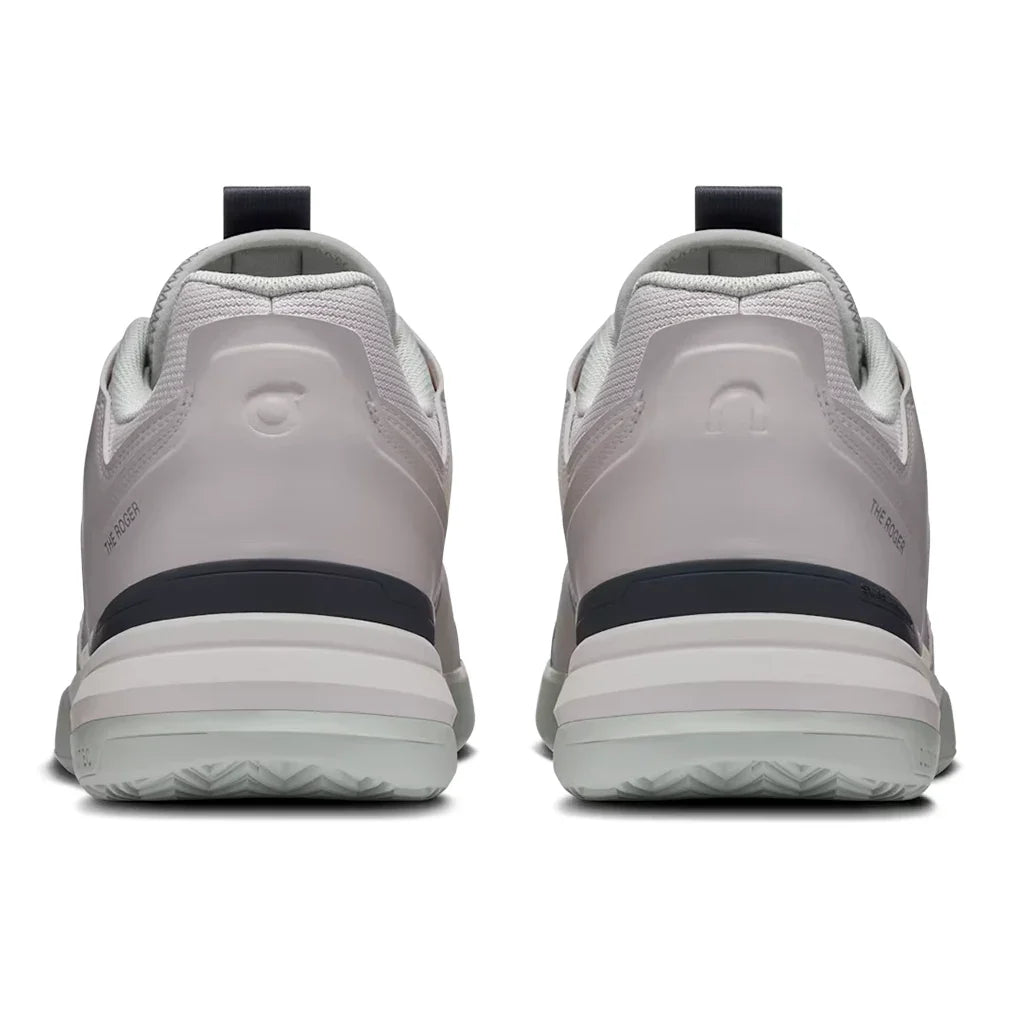 Men`s THE ROGER Clubhouse Pro Tennis Shoes Silver and Glacier Footwear On