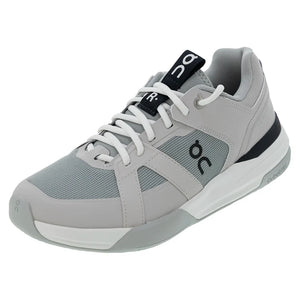 Men`s THE ROGER Clubhouse Pro Tennis Shoes Silver and Glacier Footwear On