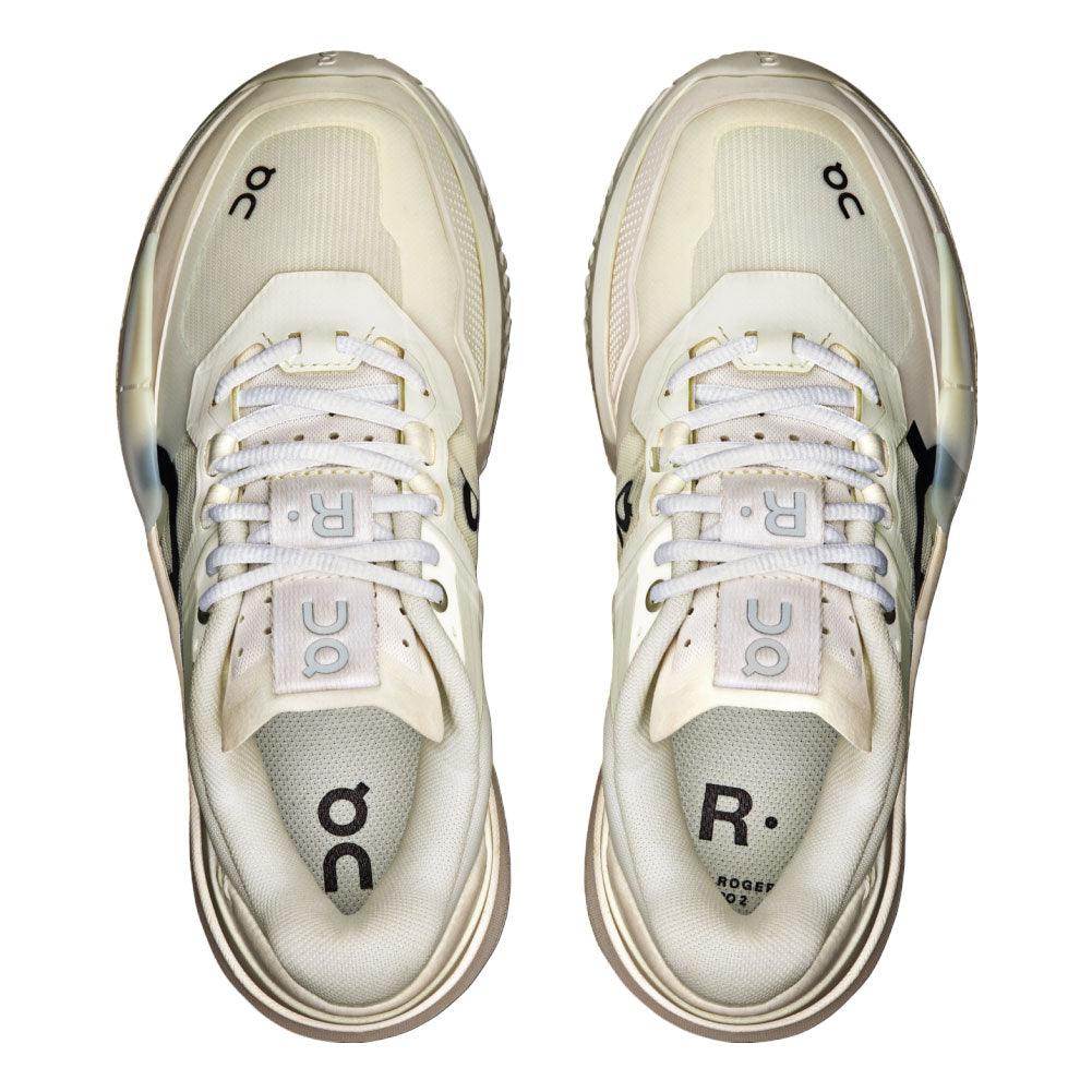 Men`s THE ROGER Pro 2 Tennis Shoes All White Footwear On