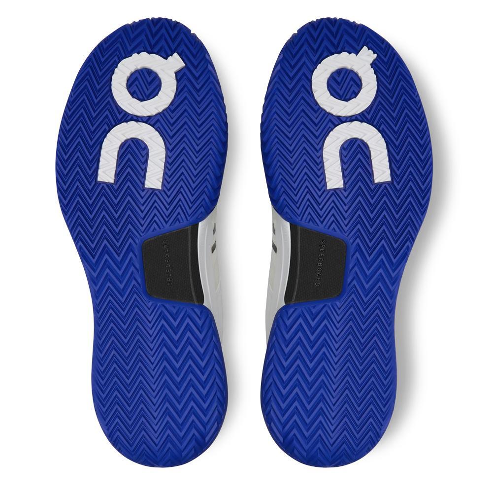 Men's THE ROGER Pro 2 Tennis Shoes White and Indigo Footwear On