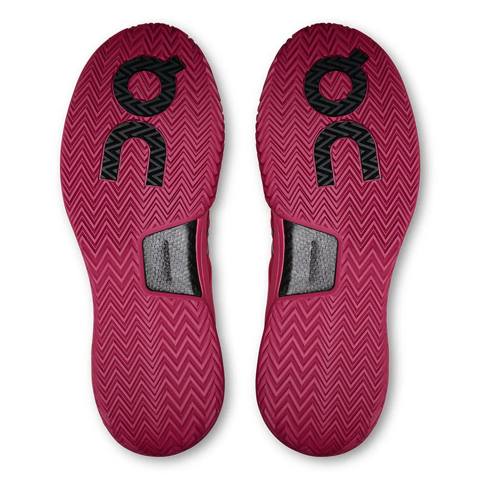 Men`s THE ROGER Pro 2 Tennis Shoes Pink and Grenadine Footwear On