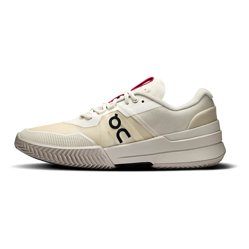 Men`s THE ROGER Pro 2 Clay Tennis Shoes Ice and Pink Footwear On