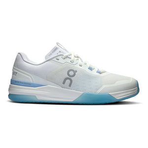 Men`s THE ROGER Advantage Pro Tennis Shoes White and Chambray Footwear On