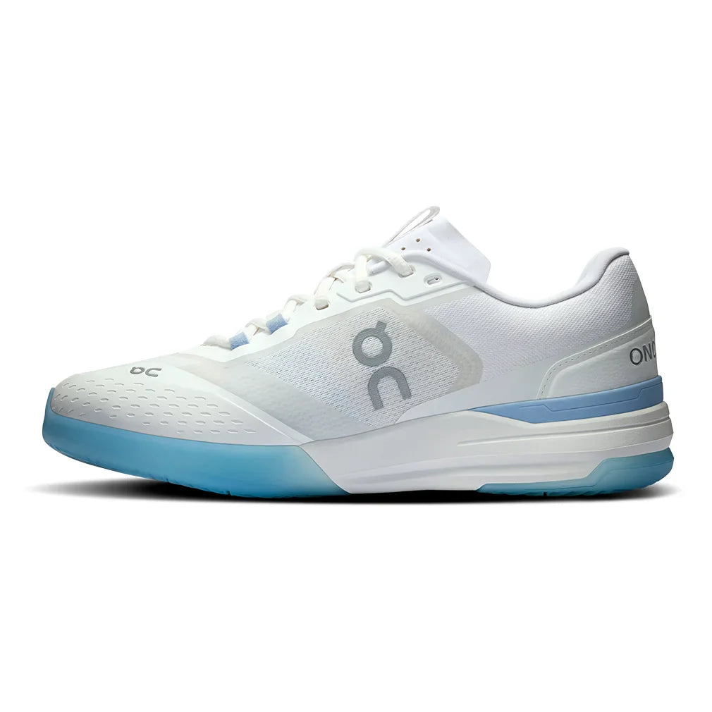 Men`s THE ROGER Advantage Pro Tennis Shoes White and Chambray Footwear On