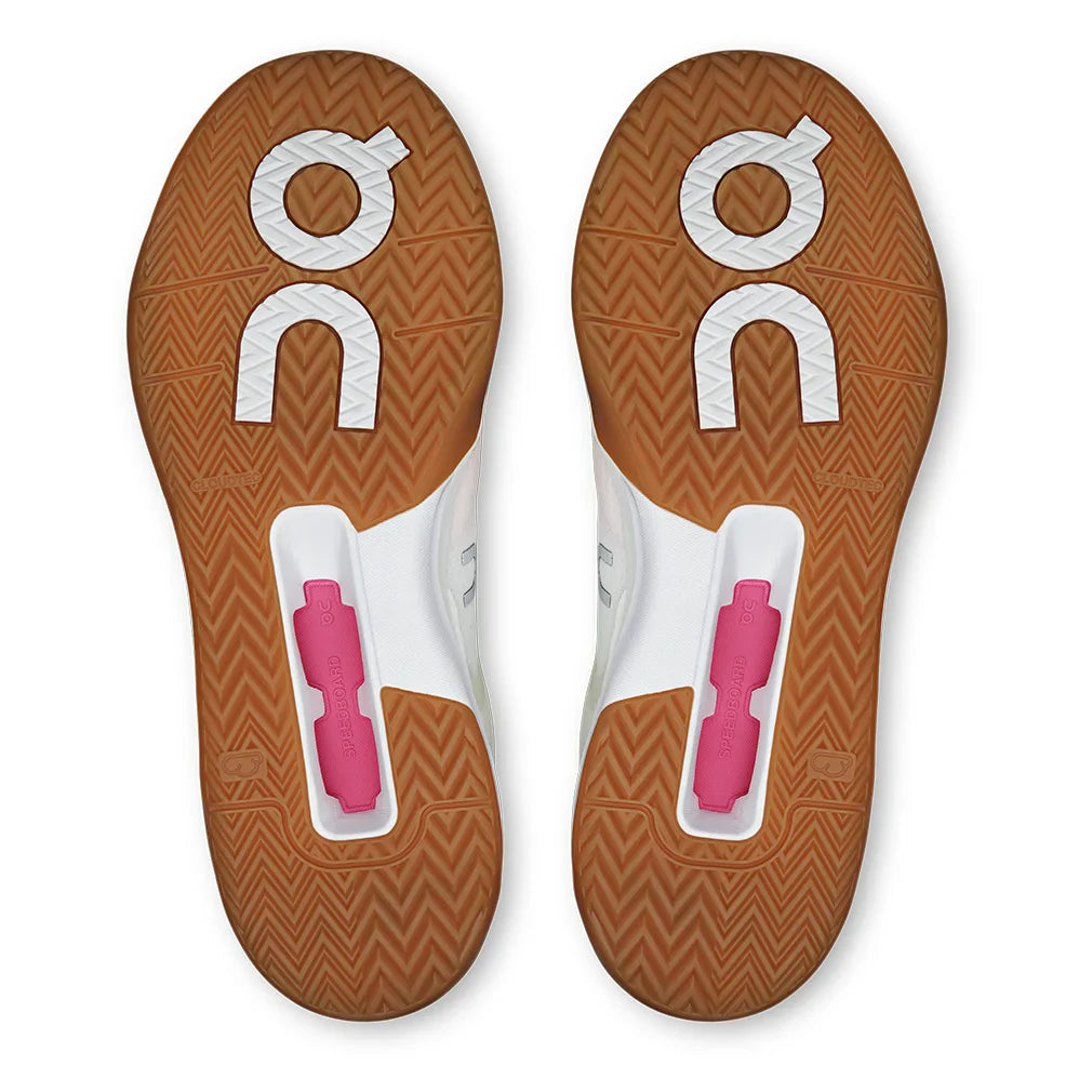 Men`s THE ROGER Advantage Pro Tennis Shoes Ivory and Malibu Footwear On