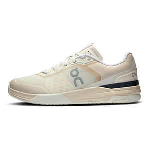 Men`s THE ROGER Advantage Pro Tennis Shoes Cream and Black Footwear On